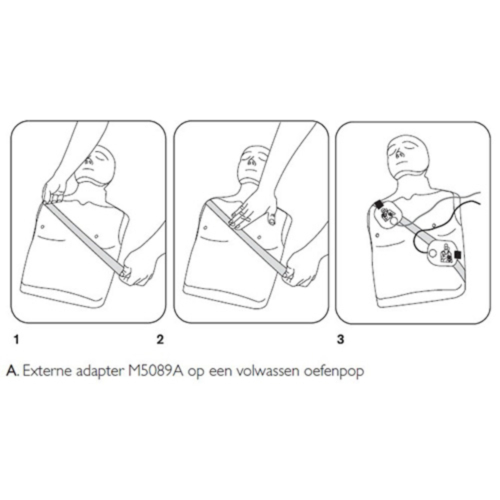 Philips Heartstart Trainer ulkoinen elvytysnukkesovitin - 136