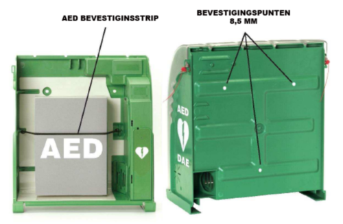 DefiSign/Aivia AED Seinäkaappi 100 - 1660