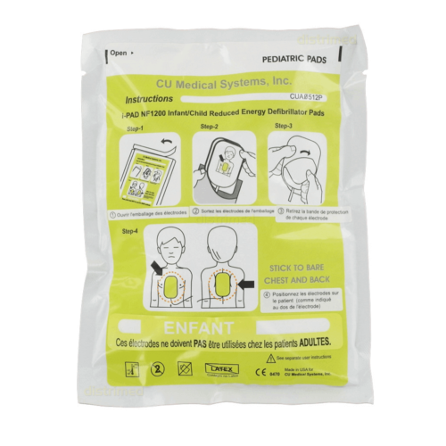 CU Medical i-PAD NF-1200 Lasten Defibrillointielektrodi - 8948