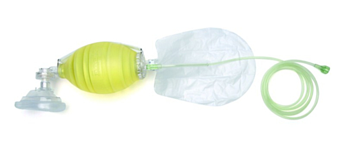 Laerdal The Bag II aikuisten kertakäyttöinen hengityspalje maskilla, koko 5, 12kpl