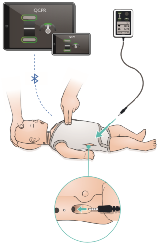 Laerdal Little Baby QCPR -elvytysnukke  - 6604