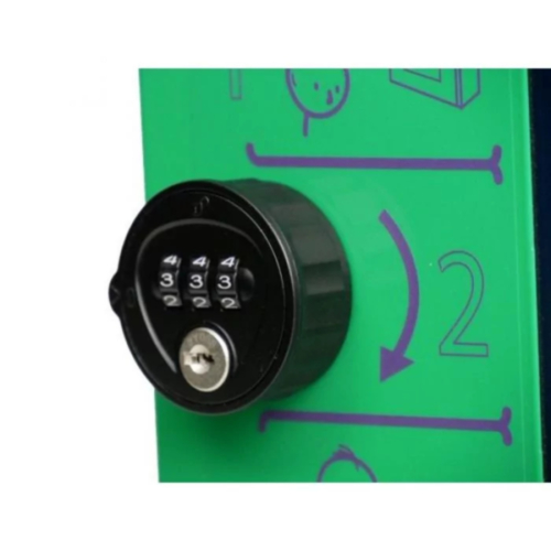 SmartCase SC1220 Indoor Defibrillator Cabinet With Lock (Green)  - 12372