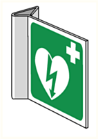 DefiSign AED Ilcor sign 