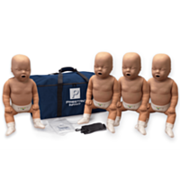 Prestan Baby CPR Manikins 4 Pack (Dark)