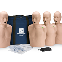 Prestan Professional Adult Manikin with CPR Feedback, 4-Pack (Medium Skin)