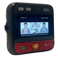 Puoliautomaattinen Primedic Heartsave myPAD Display Connected AED